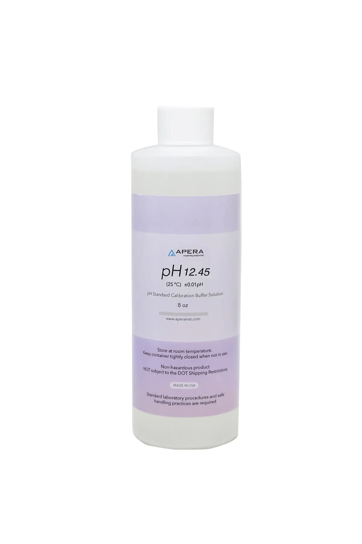 pH 12.45 Standard Calibration Buffer Solution